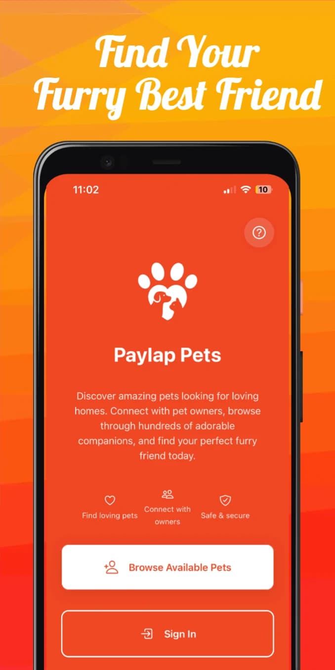 PAYLAP PetCare — Android screenshot 1