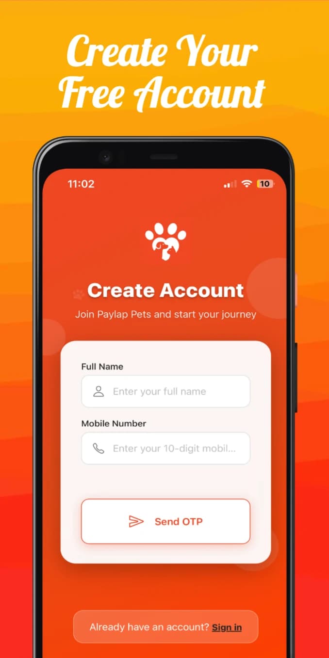 PAYLAP PetCare — Android screenshot 2